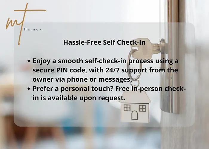 Daire Modern 1-bedroom With Free Parking